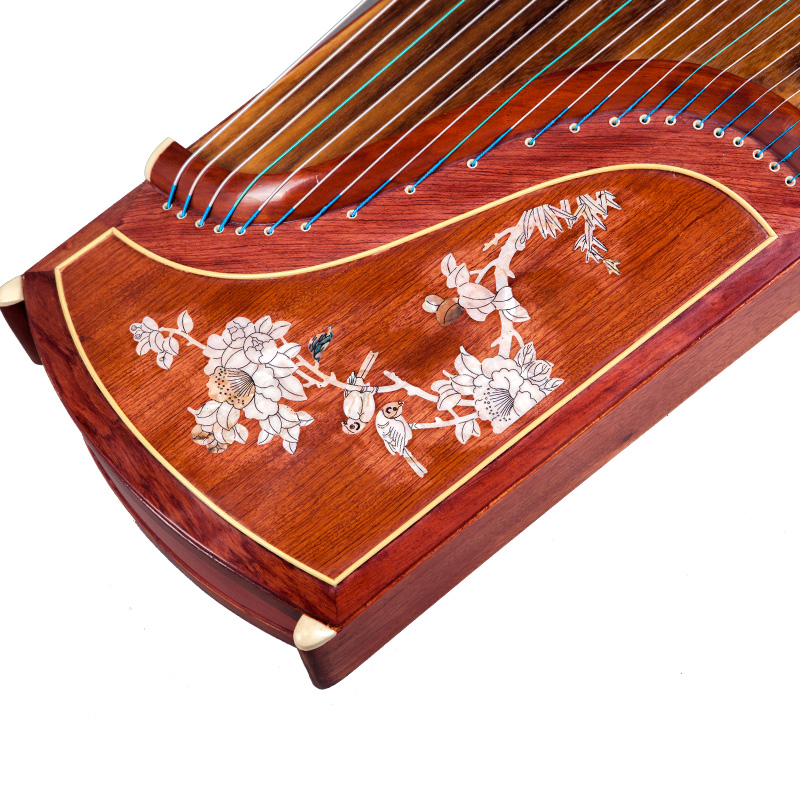中国古筝 敦煌 五彩呈祥 螺鈿入り - 楽器/器材